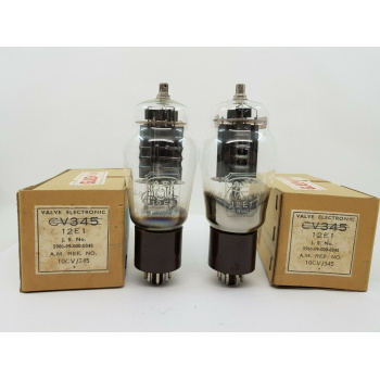 2 X 12E1 AEI TUBE. PAIR. RC120