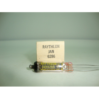 1 X 6286 RAYTHEON TUBE....