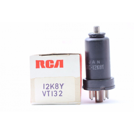 1 X 12K8Y / VT132 RCA TUBE. NOS / NIB. RC98