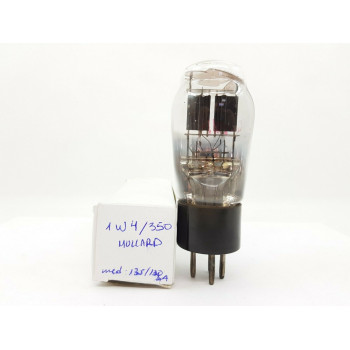 1W4/350 TUBE. MULLARD BRAND TUBE. USED TUBE. RC140