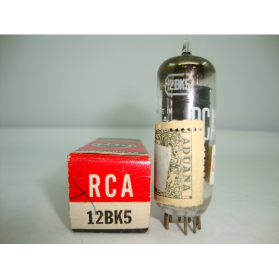 1 X 12BK5 RCA TUBE. NOS/NIB. RC74-2