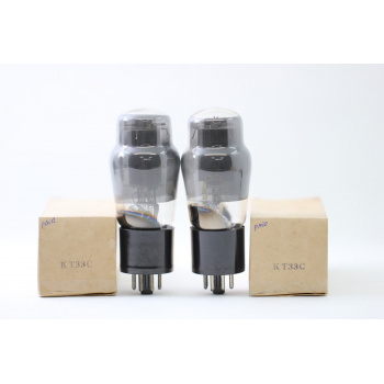 2 X KT33C TUBE. G.E.C...