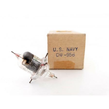 1 X JAN 956 / VT-238 RCA TUBE. 1940s PRODUCTION. RC24