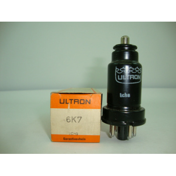 1 X 6K7 ULTRON TUBE. NOS /...
