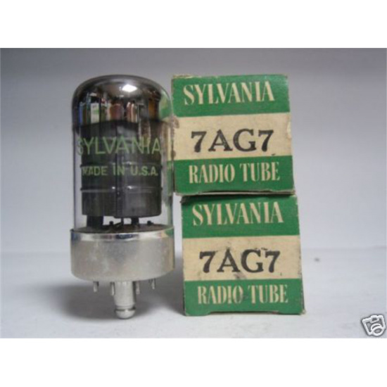 1 X 7AG7 SYLVANIA TUBE. C93