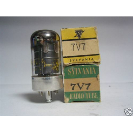 1 X 7V7 SYLVANIA TUBE. C93