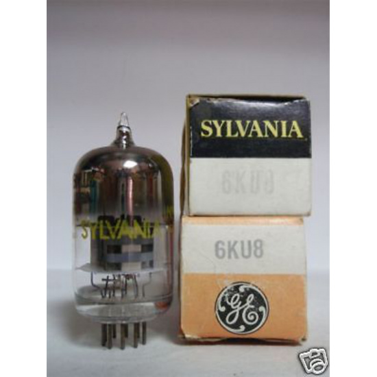 1 X 6KU8 TUBE. NOS/NIB. C74