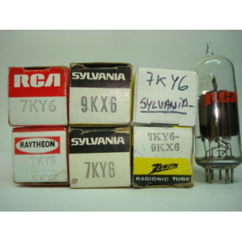 1 X 7KY6 / 9KX6 TUBE. NOS....