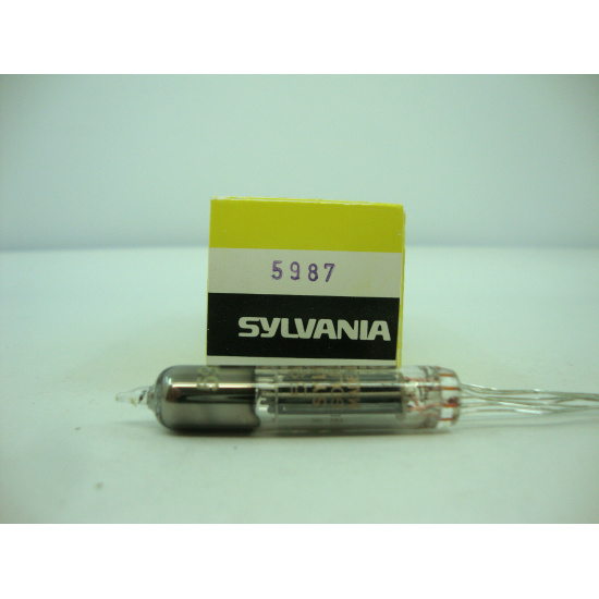 1 X 5987 SYLVANIA TUBE. RC72