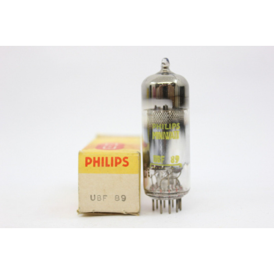 1 X UBF89 PHILIPS-MINIWATT TUBE. NOS/NIB. RCB16