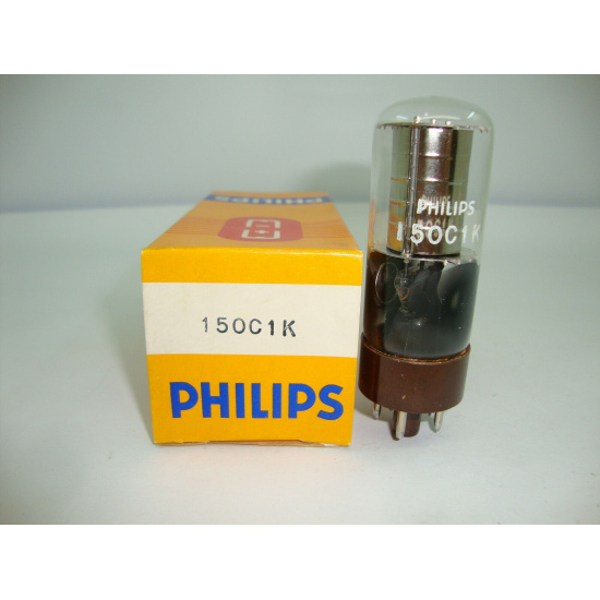 1 x 150C1K - 150C1 - 150C1-K PHILIPS TUBE. NOS/NIB. RC12