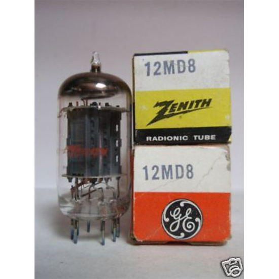 1 X 12MD8 TUBE. NOS/NIB. C74