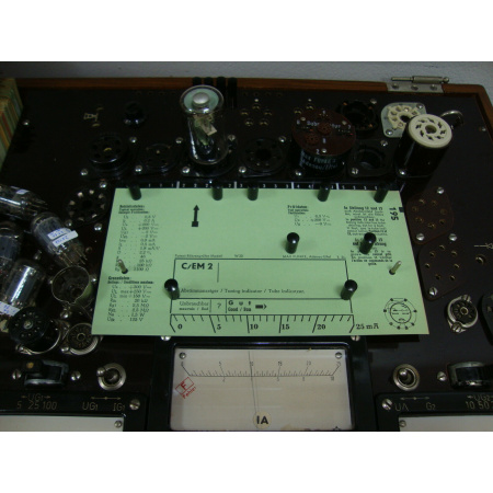 1 X EM2 TELEFUNKEN TUBE. USED. SEE DESCRIPTION. RCB42