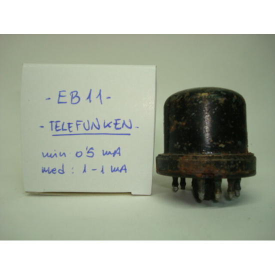 1 X EB11 TELEFUNKEN TUBE. USED. RC135