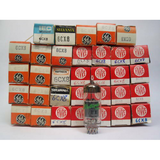 1 X 6CX8 TUBE. NOS/NIB. RCB282