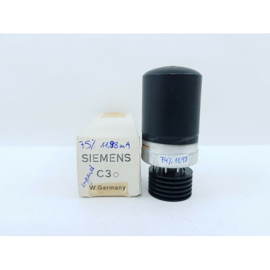 1 X C3O SIEMENS TUBE. ENGRAVED LOGO....