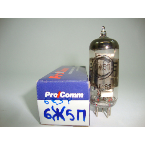 6AH6 - 6F36 - 6Ж5П  TUBE. OTK BRAND TUBE.  NOS TUBE. RC60.