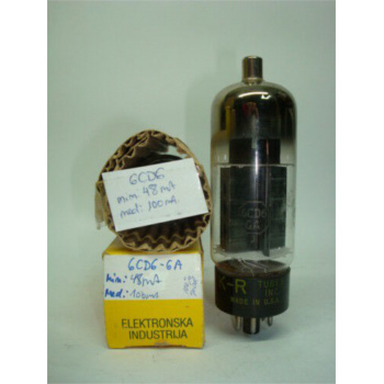 1 X 6CD6 / 6CD6GA  TUBE....