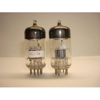 2 X ECC84 TESLA UNPRINTED...