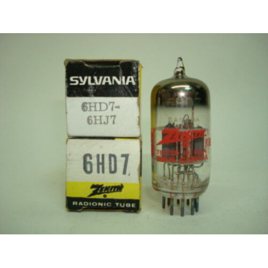 1 X 6HD7 / 6HJ7 TUBE. NOS / NIB. RC109