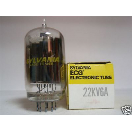 1 X 22KV6A TUBE. NOS/NIB. C96