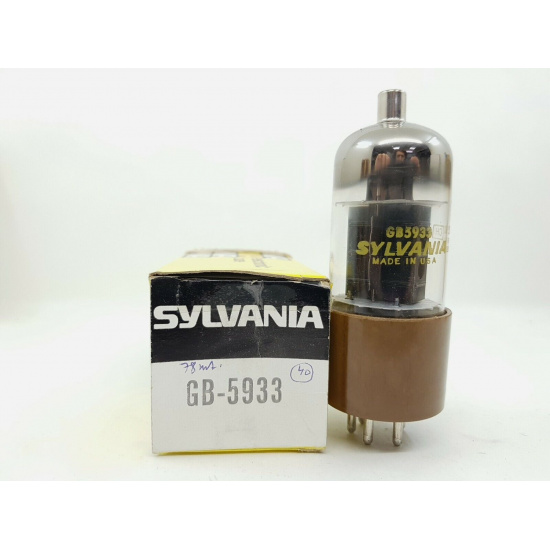 1 X GB - 5933 SYLVANIA TUBE. NOS / NIB. RCB389