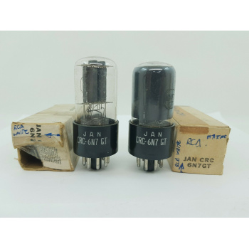 2 x 6N7GT JAN RCA TUBE....