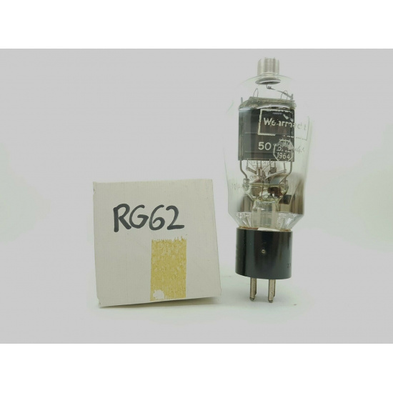 1 X RG62 TELEFUNKEN TUBE. NOS. UX4 MODIFIED SOCKET. RB387