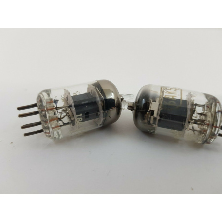 2 x 6AK5 / EF95 TUBE. GENERAL ELECTRIC TUBE. 1950s. RC3