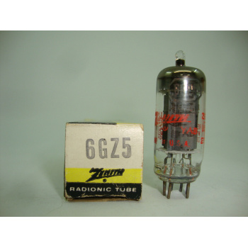 1 X 6GZ5 ZENITH TUBE. NOS /...