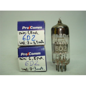 1 X 6D2 TUBE. USED. CU3