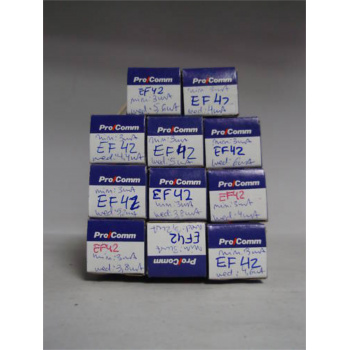 1 X EF42 TUBE. USED. RCU3