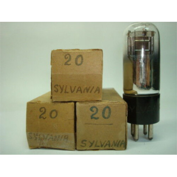 1 X TYPE 20 SYLVANIA TUBE....
