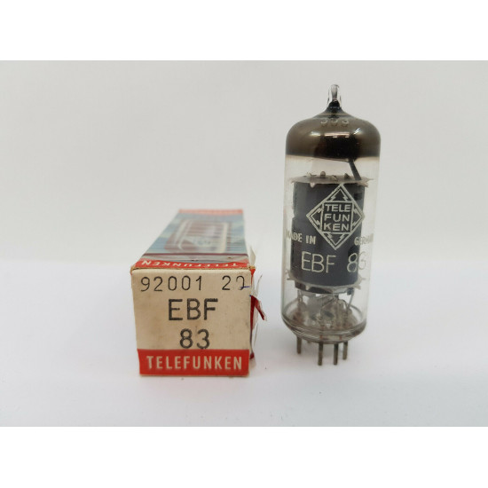 EBF83 TUBE. 6DR8 TUBE. TELEFUNKEN BRAND. NOS / NIB. RCB4