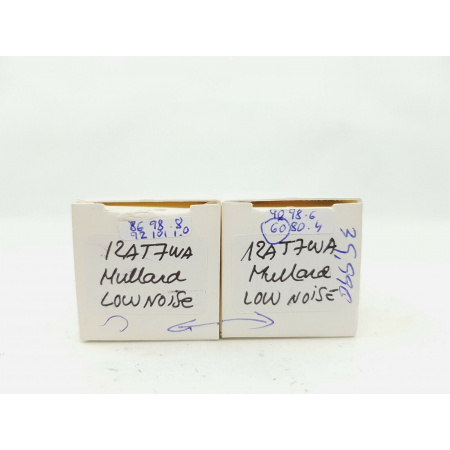 2 X 12AT7WA MULLARD TUBE. PAIR . RC16
