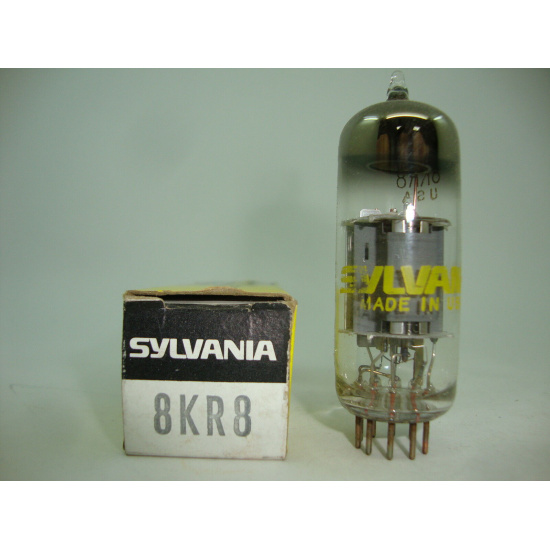 1 X 8KR8 SYLVANIA TUBE. RC86