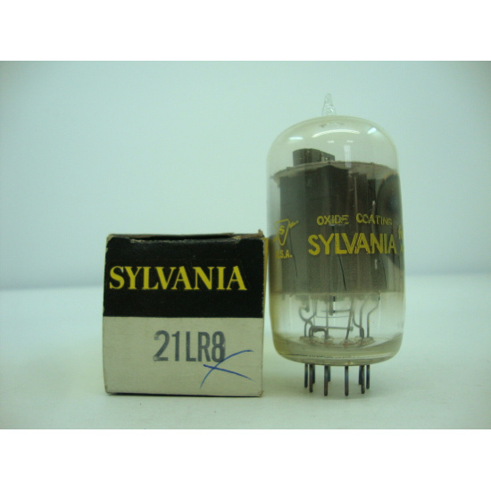 1 X 21LR8 SYLVANIA TUBE. NOS / NIB. RC72