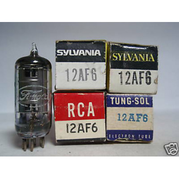 1 X 12AF6 TUBE. NOS/NIB. RCB11