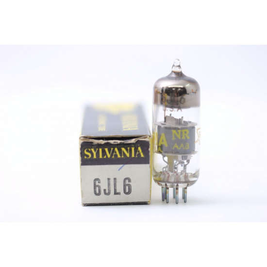 1 X 6JL6 SYLVANIA TUBE. NOS / NIB. RC120