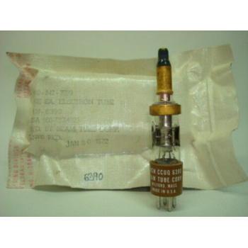 1 X 6390 TUBE. NOS / NIB....