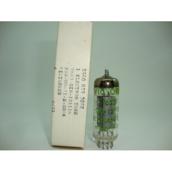 1 X 7683 VITOREEN TUBE. RC61