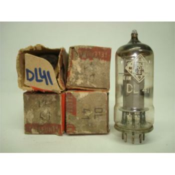 1 X DL41 TELEFUNKEN TUBE. CB35