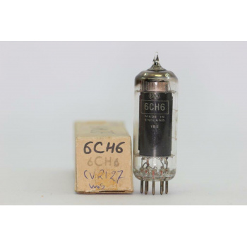 1 X 6CH6 BRIMAR TUBE. NOS....