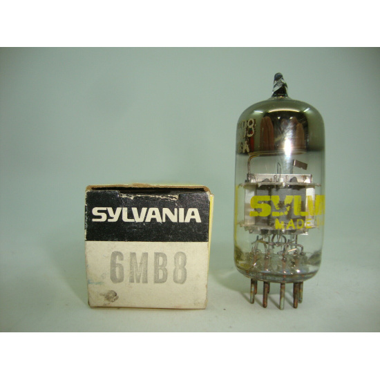 1 X 6MB8 SYLVANIA TUBE. NOS / NIB. RC86