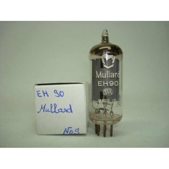 1 X EH90 / 6BY6 / 6CS6 MULLARD TUBE. NOS. RCB110