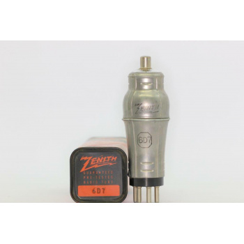1 X 6D7 ZENITH TUBE. WHITH...