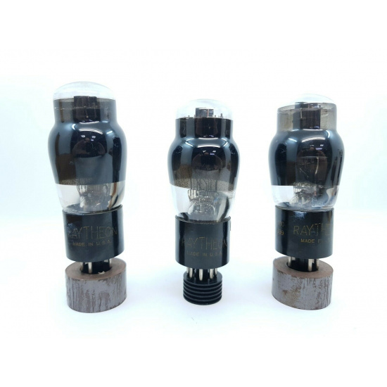 3 X 6F6G RAYTHEON TUBE. 1950s...