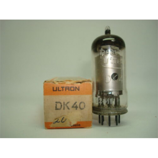 1 X DK40 ULTRON TUBE. NOS/NIB. CB6