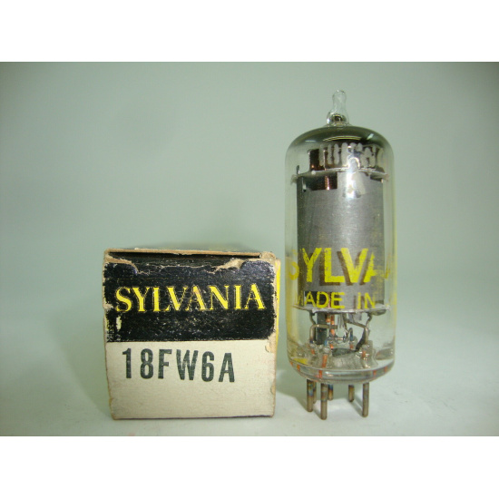 1 X 18FW6A SYLVANIA TUBE. RC49