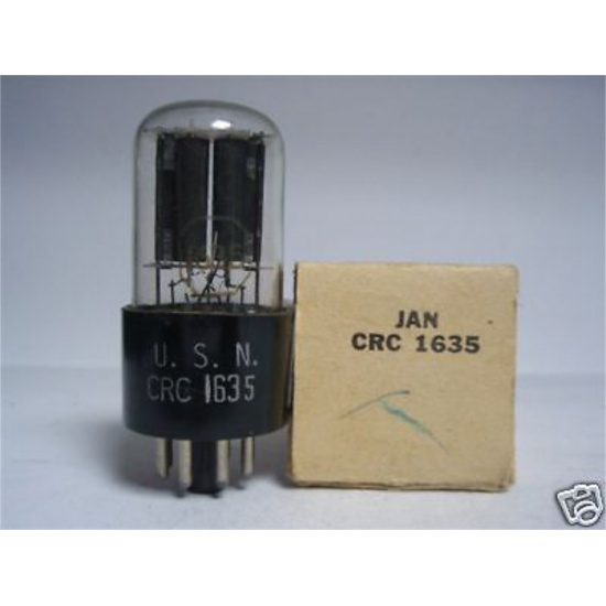 1 X JAN CRC 1635 TUBE. RC2